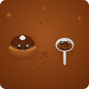 Schokoladen-Mousse-Tag