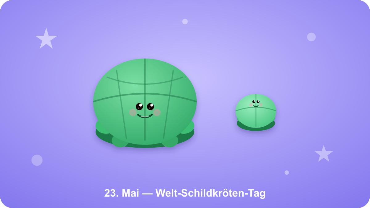Welt-Schildkröten-Tag