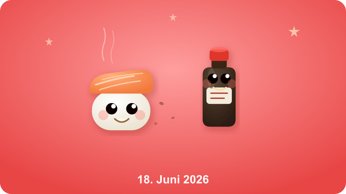 Internationaler Sushi-Tag