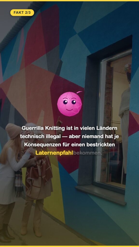 Video: Internationaler Garnbomben-Tag